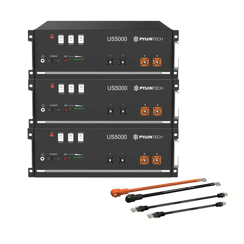 Pylontech 3x US5000 LiFePO4 Batterie 14,4kWh mit Wechselrichter-Anschlusskabelset Sonderaktion