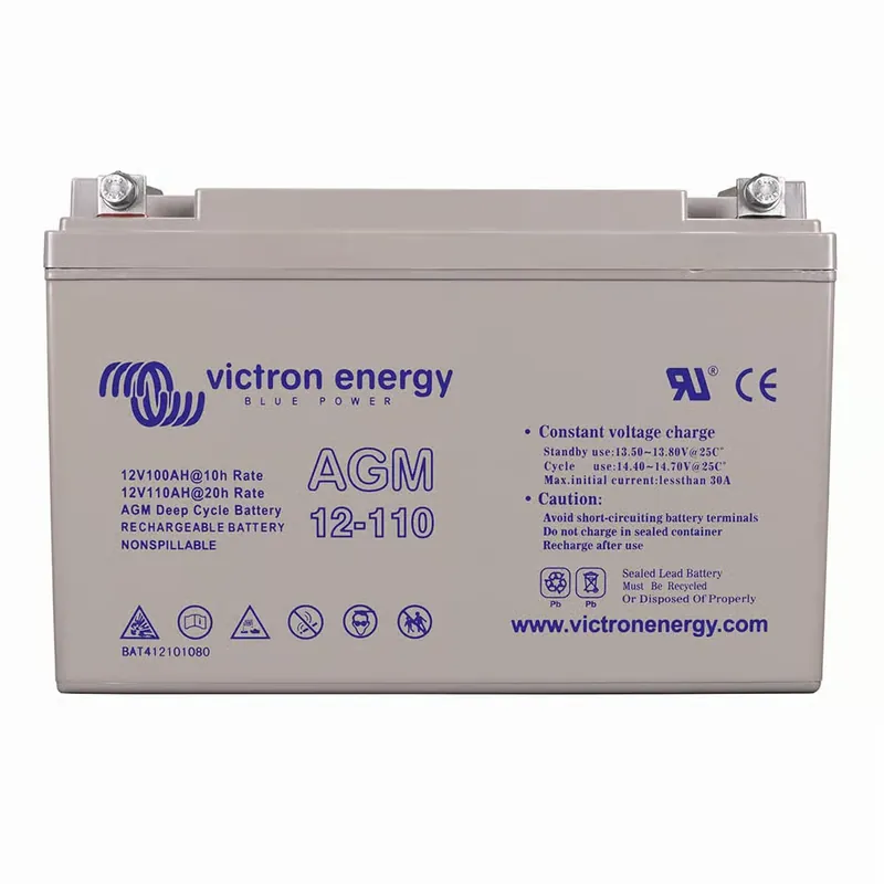 Victron AGM 12V 110Ah Deep Cycle Akku Batterie Neue Kollektion
