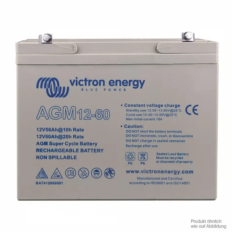 Victron AGM 12V 60Ah Deep Cycle Akku Batterie Beliebt