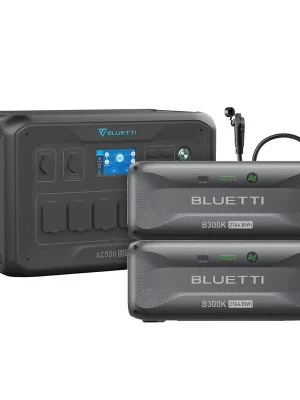 Bluetti AC500 5,4kWh Powerstation mit 2x B300K Speicher Sale