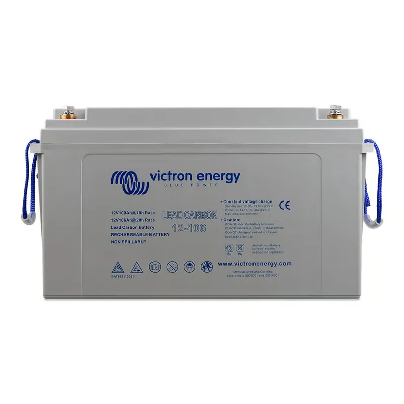 Kostenloser Versand Victron Blei-Kohlenstoff Batterie 12V 106Ah (M8)