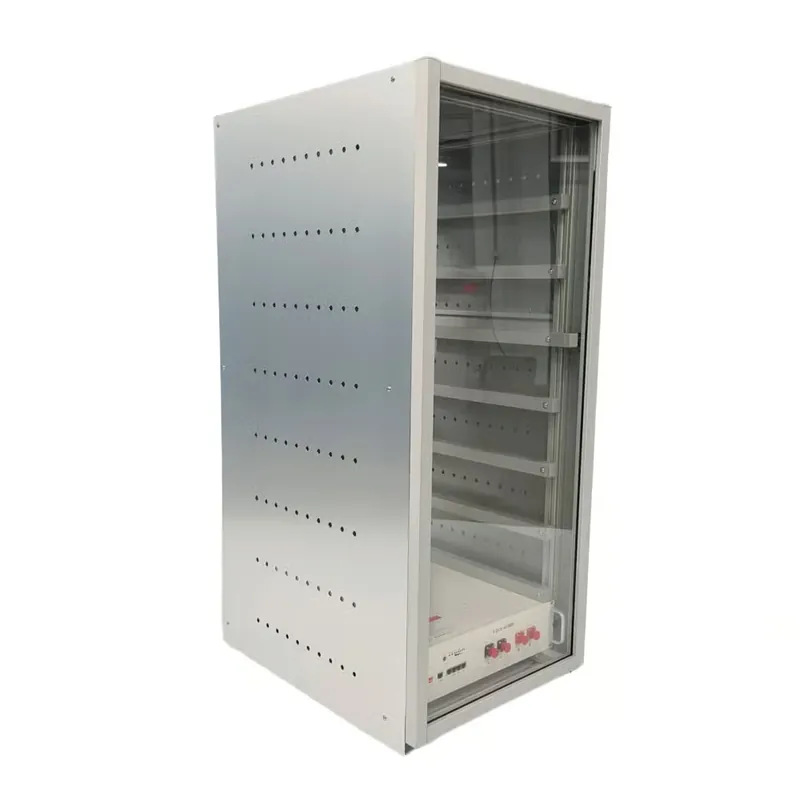 Batterieschrank für 8 Pytes 48100R LiFePo4-Batterien VA-Optik Kracherpreis