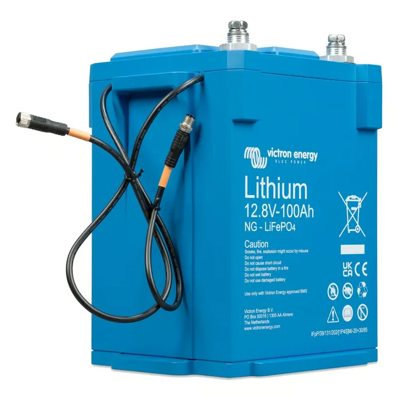 Victron Lithium-NG Batterie 100Ah 12,8V BMS integrierter Shunt Next Generation Preisreduziert