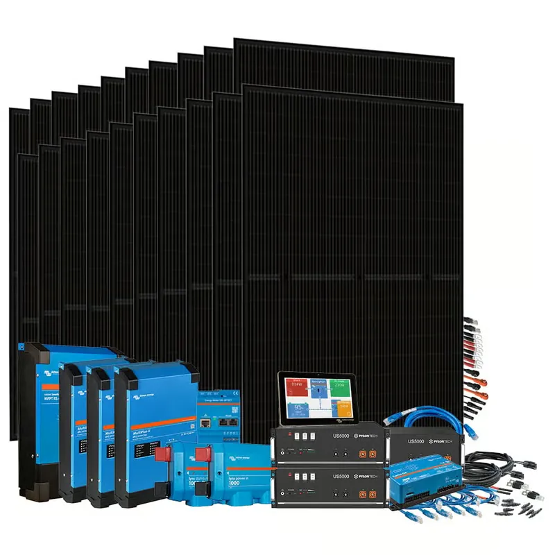 Abverkauf Offgridtec HomePremium S USV Solaranlage 9000Wp US5000 14,4kWh 3-phasig mit Stromzähler