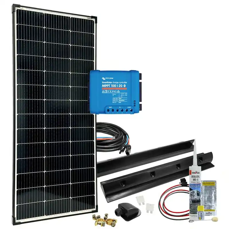 Preisknaller Offgridtec mPremium+ XL 150W 12V MPPT Caravan Solaranlage
