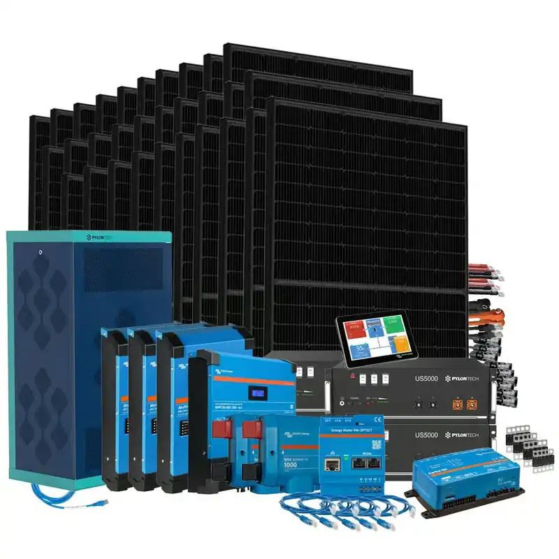 Mega-Angebot Offgridtec HomePremium M USV Solaranlage 13500Wp US5000 19,2kWh 3-phasig mit Stromzähler