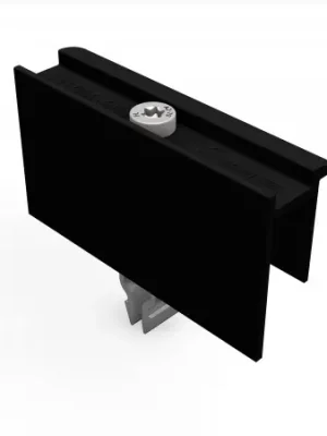 Direkt Vom Hersteller Modulendklemme *Rapid 2+ Schwarz eloxiert [40mm]*