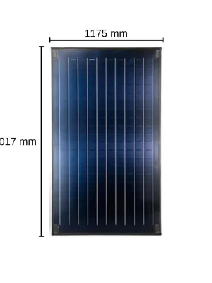Bosch Sonnenkollektor SO5000TFV-FKC-2S Vollflächenkollektor Solaranlage Solar Letzte Chance