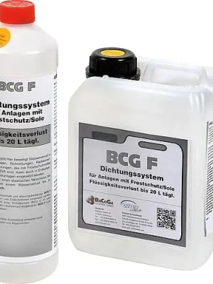 Kostenloser Rückversand Flüssigdichtmittel Selbstdichtmittel Dichtmittel BCG F 1-5 Liter Heizung Solar
