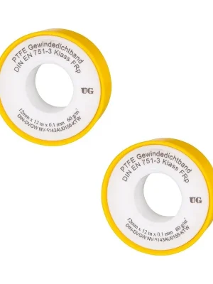 Hochtemperaturbeständiges Solar Gewindedichtband (Feingewinde) - 12m 2 Stück Neu