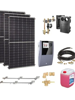 Neu Im Sortiment Prisma® PVT4.0 Hybridkollektor Set 6x450 Wp PV Modul Solarthermie Strom Wärme