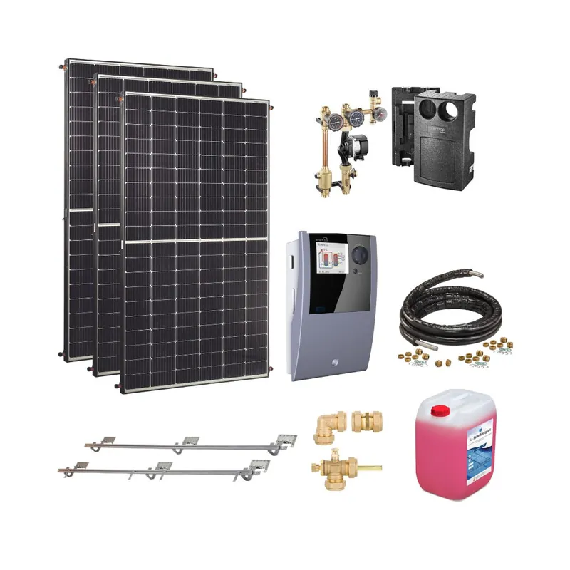 Neu Im Sortiment Prisma® PVT4.0 Hybridkollektor Set 6x450 Wp PV Modul Solarthermie Strom Wärme