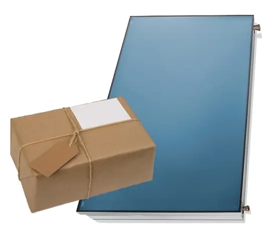 Angebot Solaranlage Flachkollektor Paket Solar FK200 Solarthermie Solarpaket Warmwasser