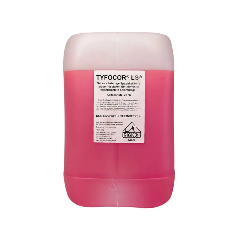 Top-Seller Tyfocor Wärmeträgerflüssigkeit Typ LS 20 L Vakuumkollektoren Frostschutz bis -28 °C