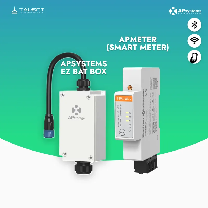 Nur Heute APsystems APstorage SEM3 Smart Meter mit EZ-Bat Box (0% MwSt.)