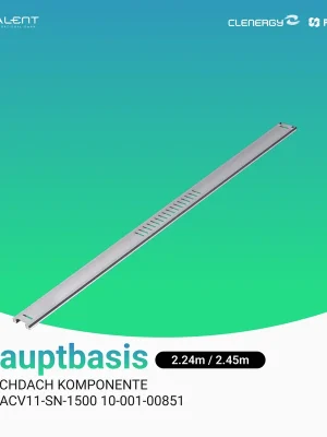Clenergy PV-ezRack Unterkonstruktion Flachdach Komponenten - Hauptbasis Top-Seller