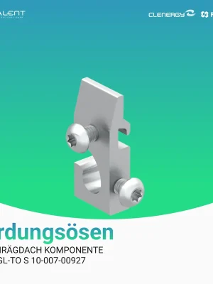 Clenergy PV-ezRack Unterkonstruktion Schrägdach Komponenten - Erdungsösen Saisonangebot