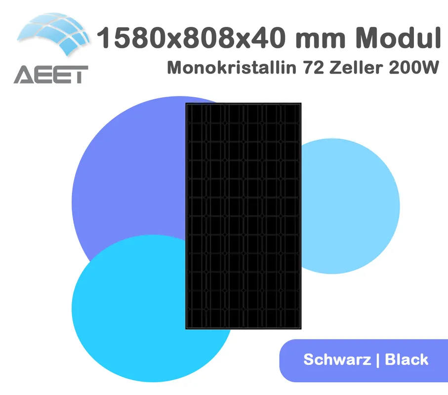 Direkt Vom Hersteller Solarmodule 1580x808x40mm Black 72 Zeller Mono