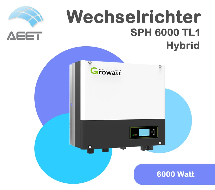 Rabatt Growatt SPH 6000 | 1 Phasig