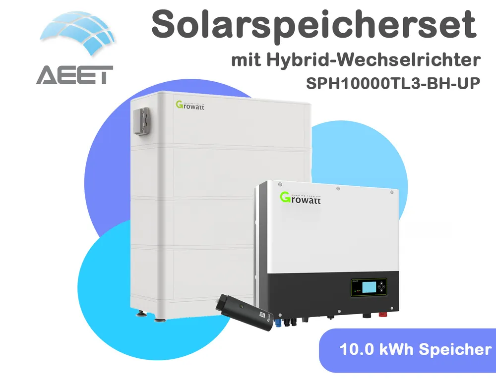 Growatt SET Speichersystem DC 10.0 kW mit 10.0 kWh Speicher Bestseller