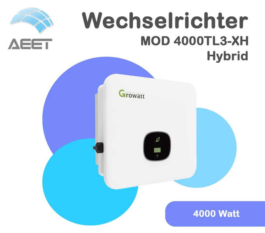 Wechselrichter Growatt MOD 4000TL3-XH | 4KTL3-XH Hybrid Jetzt Kaufen