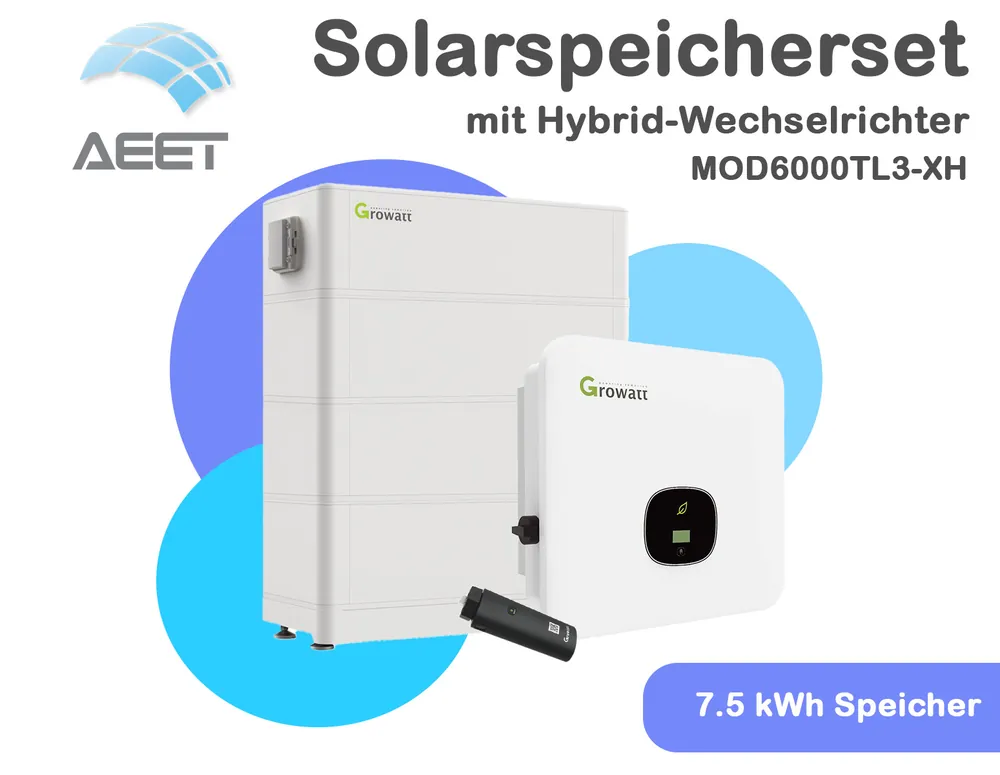 Kracherpreis Growatt SET MOD Speichersystem DC 6.0 kW m 7.5 kWh Speicher