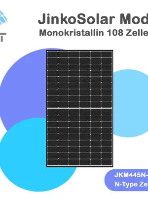 Bestpreis Solarmodule JinkoSolar JKM445N-54HL4R-V 445 Watt