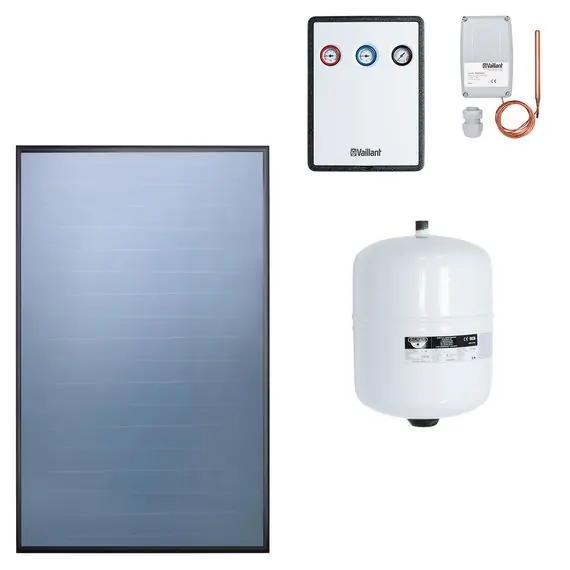 Geprüft Vaillant Solaranlage 9.605/6, 7,53m² auroTHERM VFK 145/3 V, VMS 70 0010042387