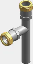 Billig Viessmann Anschluss-T-Stück Vorlauf 7172731