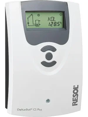 Solarregler - Temperaturdifferenzregler DeltaSol CS Plus inkl. 4 Fühler Günstig