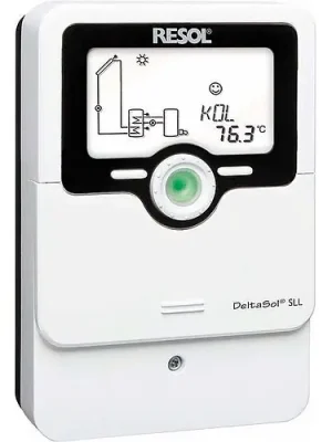 Solarregler - Temperaturdifferenzregler DeltaSol SLL inkl. 3 Fühler Zertifiziert
