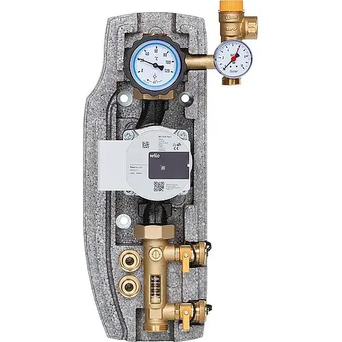 Neue Ware Solarstation Easyflow DN25(1'') Einstrang, 2-12l/min Wilo Para ST25/6