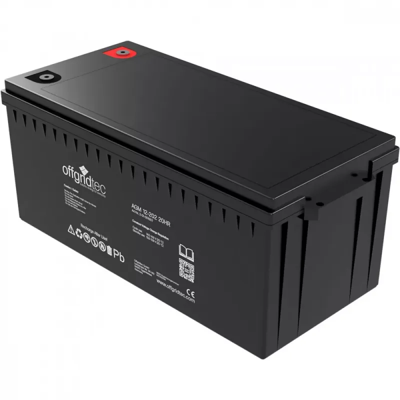 Angebot 200Ah AGM 12V Akku Solarbatterie extrem zyklenfest
