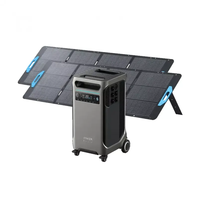 Kostenloser Rückversand 3,8 kWh Anker SOLIX F3800 Off-Grid Backup Set 800W PV-Power