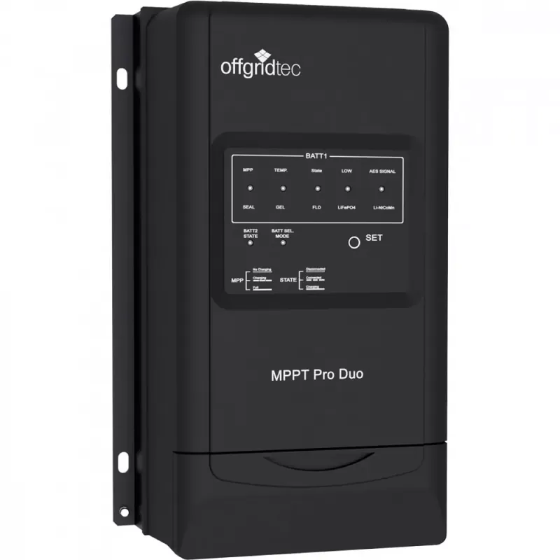 30A Duo-Laderegler MPPT Pro 12V 24V für zwei Batteriekreisläufe Neu Im Sortiment