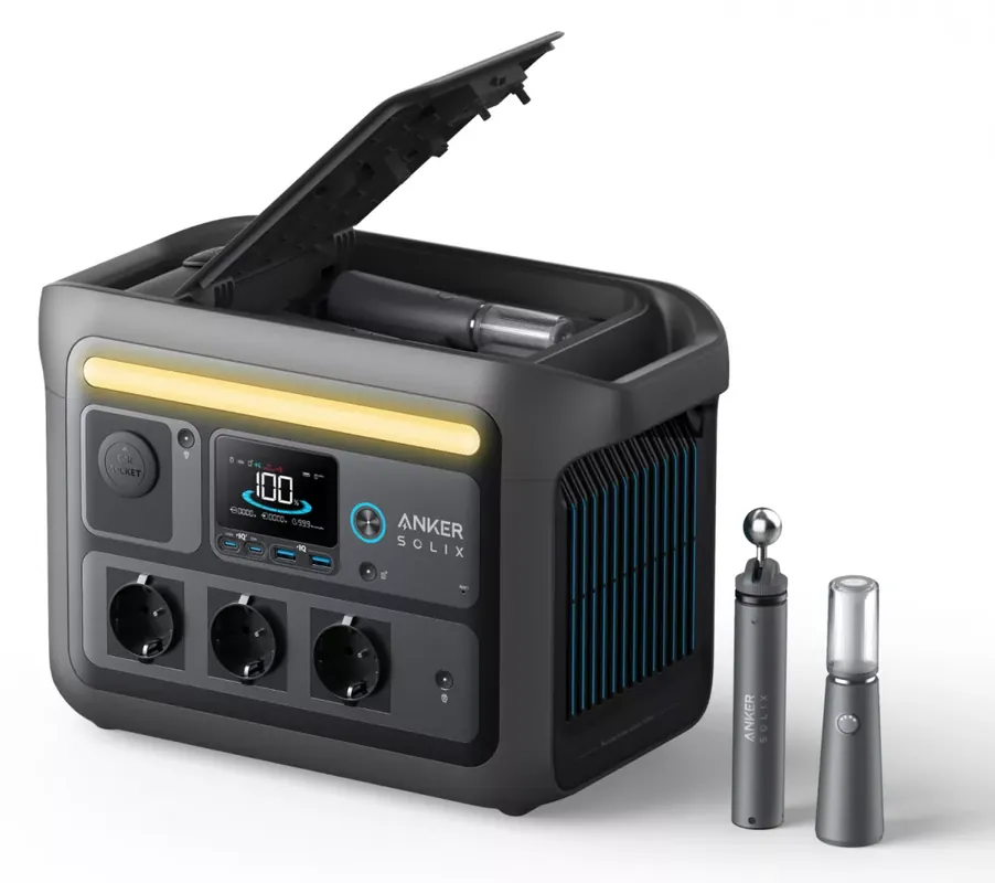 Anker Solix C800x Plus 768Wh Tragbare LiFePO4 Powerstation Kracherpreis