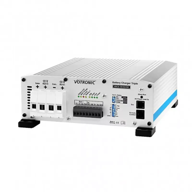 Wochenendangebot Votronic VBCS 30-20-250 Triple - Solarladeregler Batterieladegerät Ladewandler Kombi