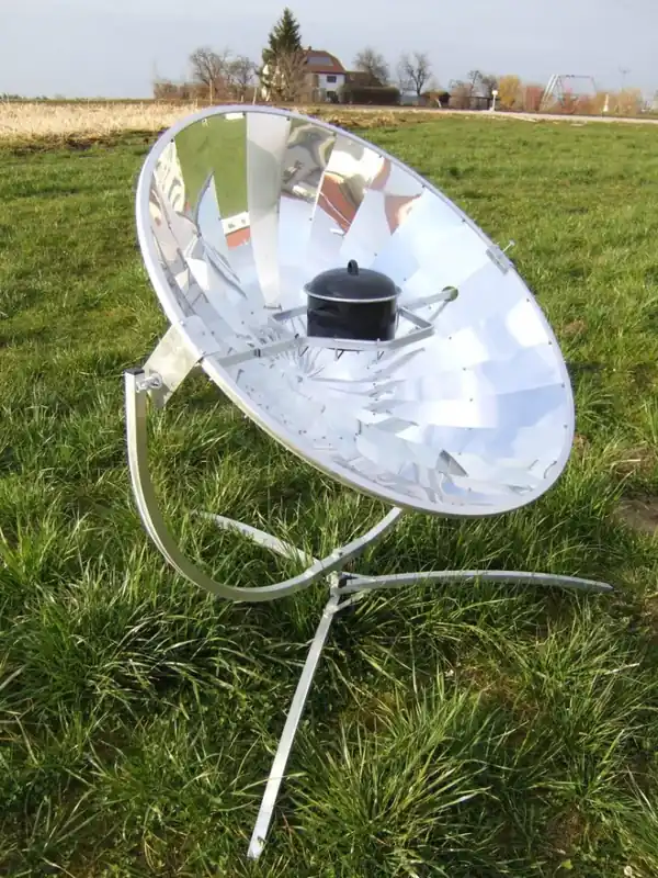 Solarkocher Premium 11 - Solar Parabolkocher 450 Watt Nur Für Kurze Zeit