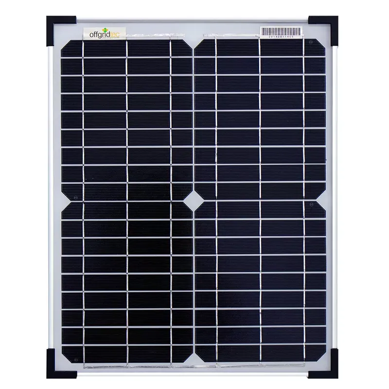 20W Solarpanel 12V monokristallin Solarmodul Neue Ware