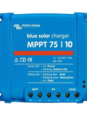 10A MPPT Solar Laderegler Victron BlueSolar 75/10 12V 24V Neue Ware