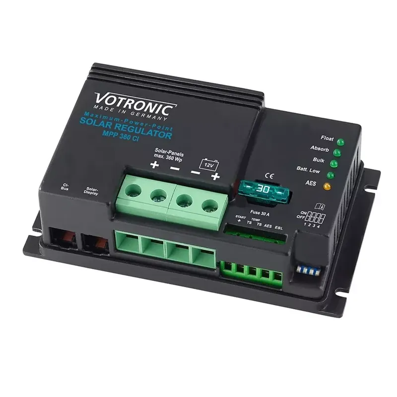 Markenprodukt Votronic 1722 MPP 360 CI Solar Laderegler - MPPT 21A 360W mit Dual-Batterieladung