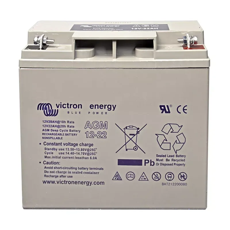 Bestseller 22Ah Victron AGM 12V Deep Cycle Batterie