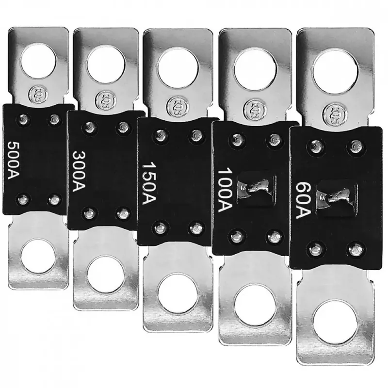 Mega-Angebot 5x Offgridtec 32V 60A-500A Megafuse Sicherung DC