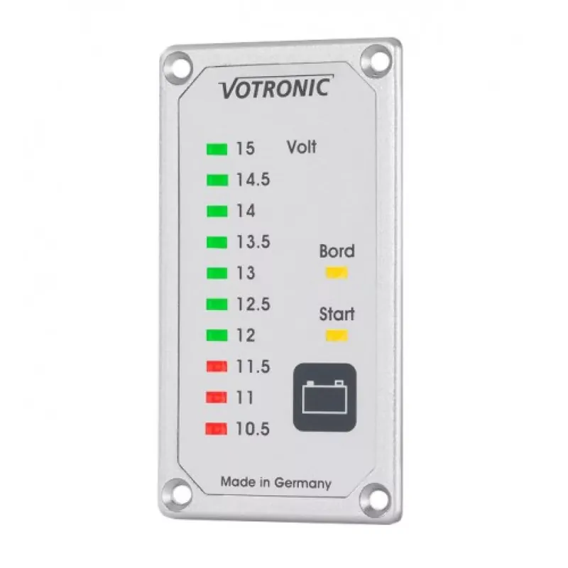 Votronic 1245 Duo Akku Tester für Wandmontage Preiswert