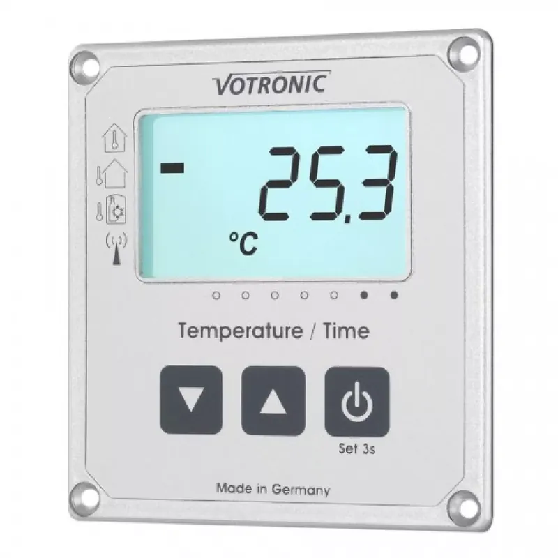 Angebot Votronic 1253 LCD-Thermometer / Uhr S Anzeige