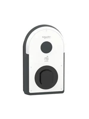 Jetzt Kaufen Schneider Pro AC Wallbox, 22kW, T2S Steckdose FI Typ B-EV, IP55, IK10, NFC/RFID Reader, EVB3S22N4B