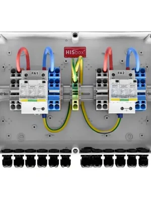 HISbox DC Combiner 1000V, 2 MPPT, IN2/OUT1-2, HDC-02-02-TT-012-A001 Sichere Zahlung