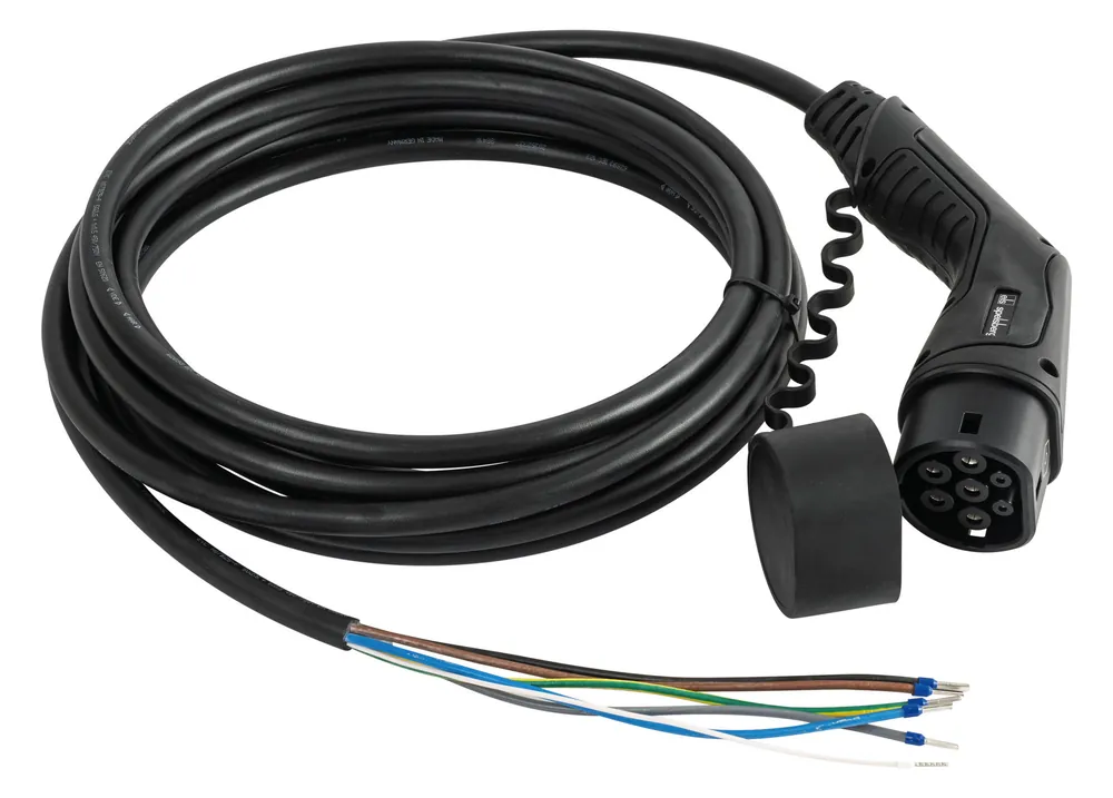 Spelsberg Ladekabel, tiefschwarz, Schutzart IP54, Bemessungsspannung 400V AC, 59181001 Wochenendangebot