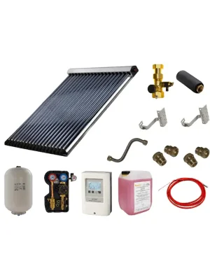 Gratis Versand Westech | Solarpaket WT-B58/30 Röhrenkollektorset 30-2 | 10,10 m²