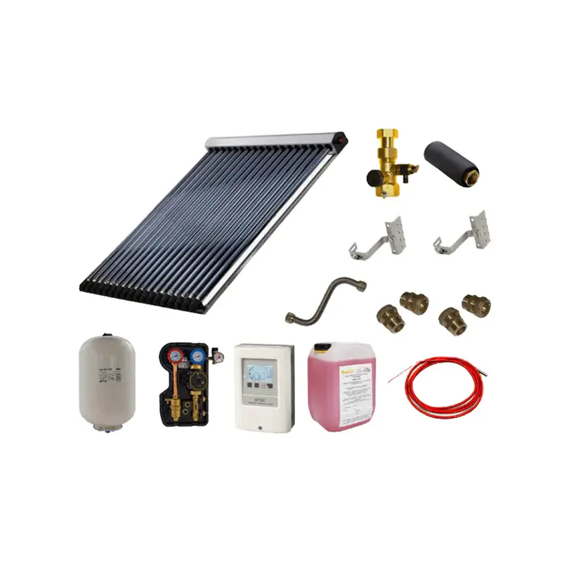 Gratis Versand Westech | Solarpaket WT-B58/30 Röhrenkollektorset 30-2 | 10,10 m²